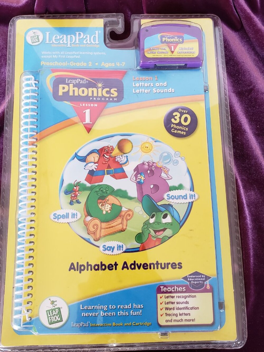 Leapfrog LeapPad Phonics Program Activity Book